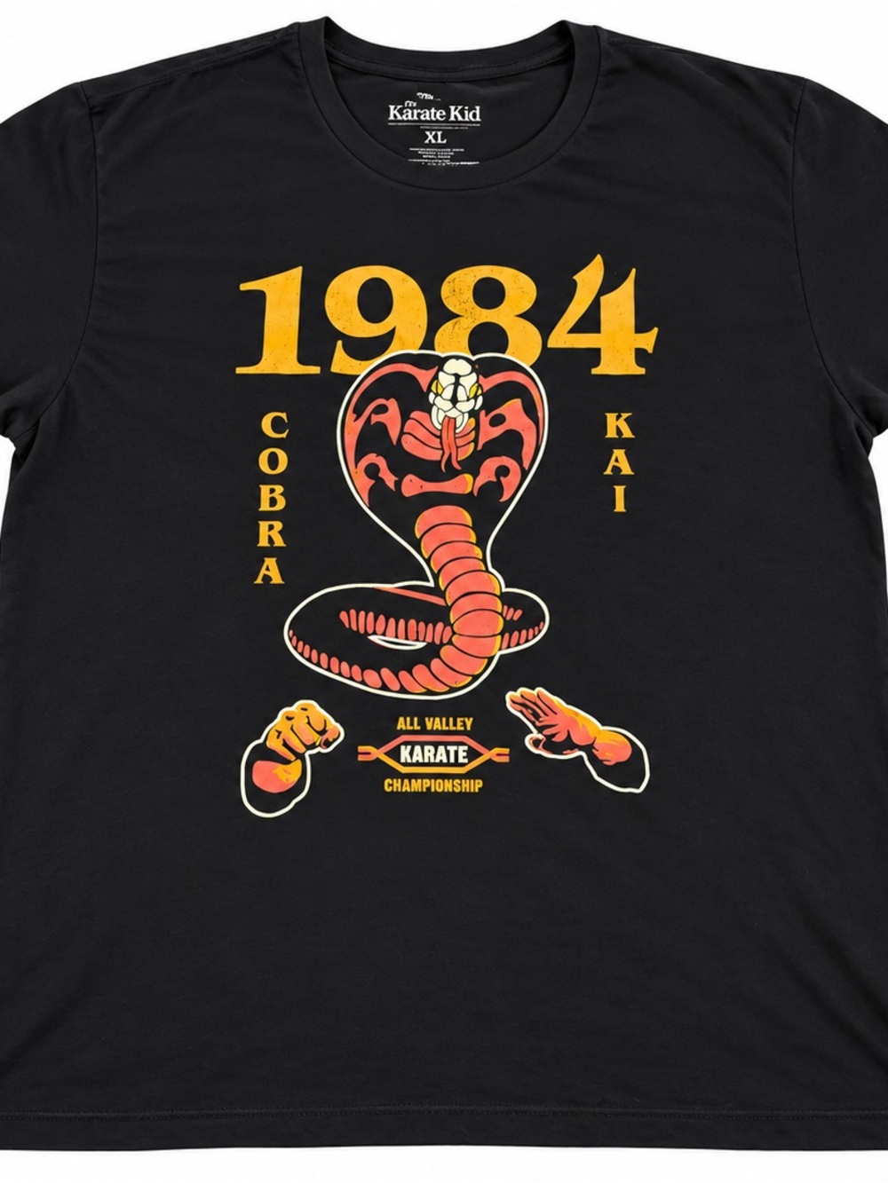The Karate Kid Cobra Kai 1984 All Valley Championship Tee Men’s XL